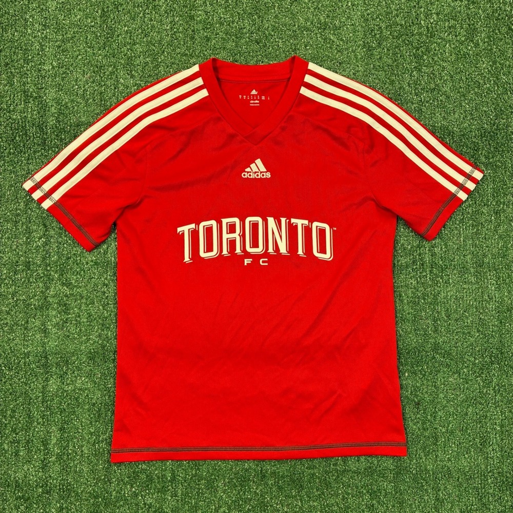 Adidas 2013 MLS Toronto FC Climalite Soccer Jersey Tshirt Size M